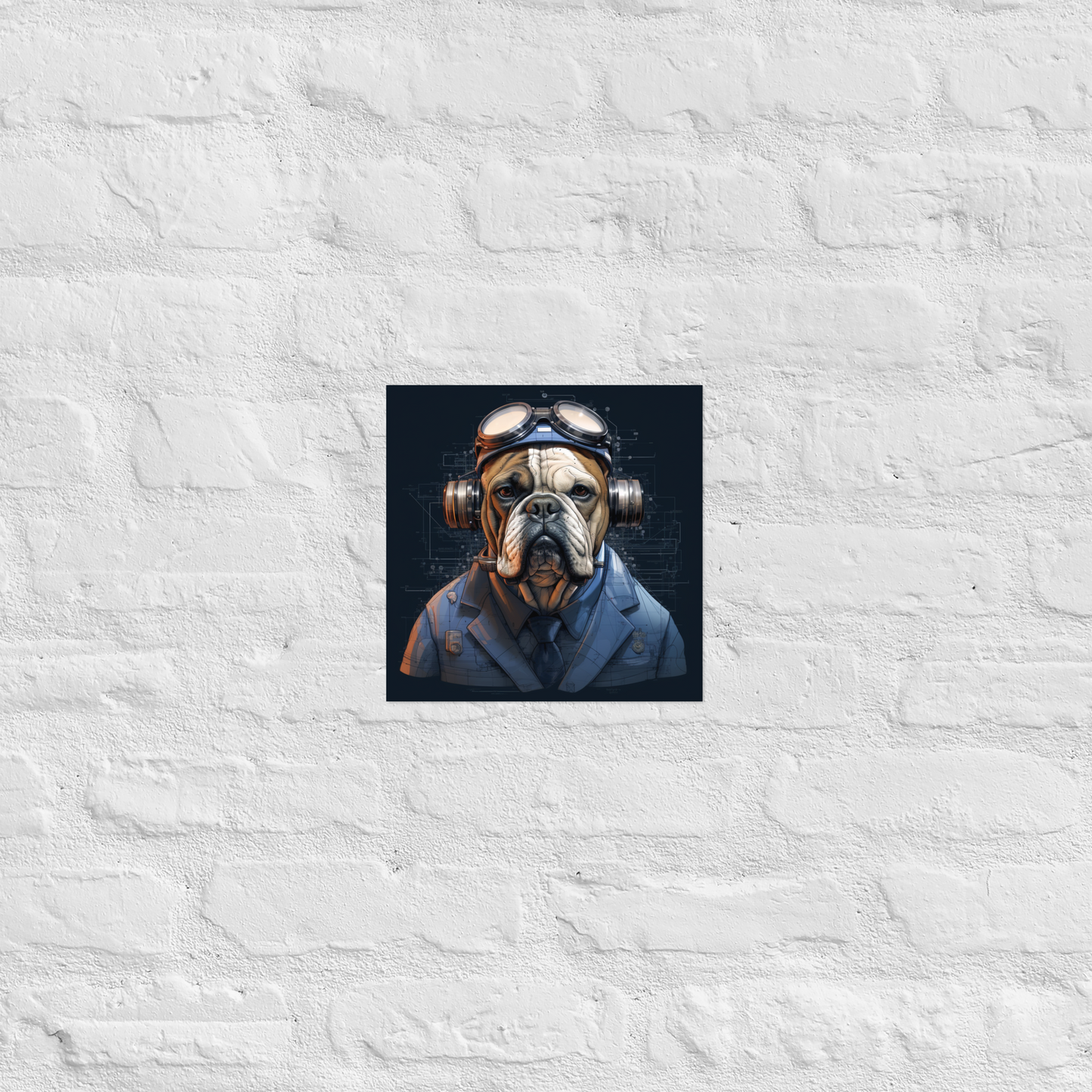 Bulldog Engineer Poster