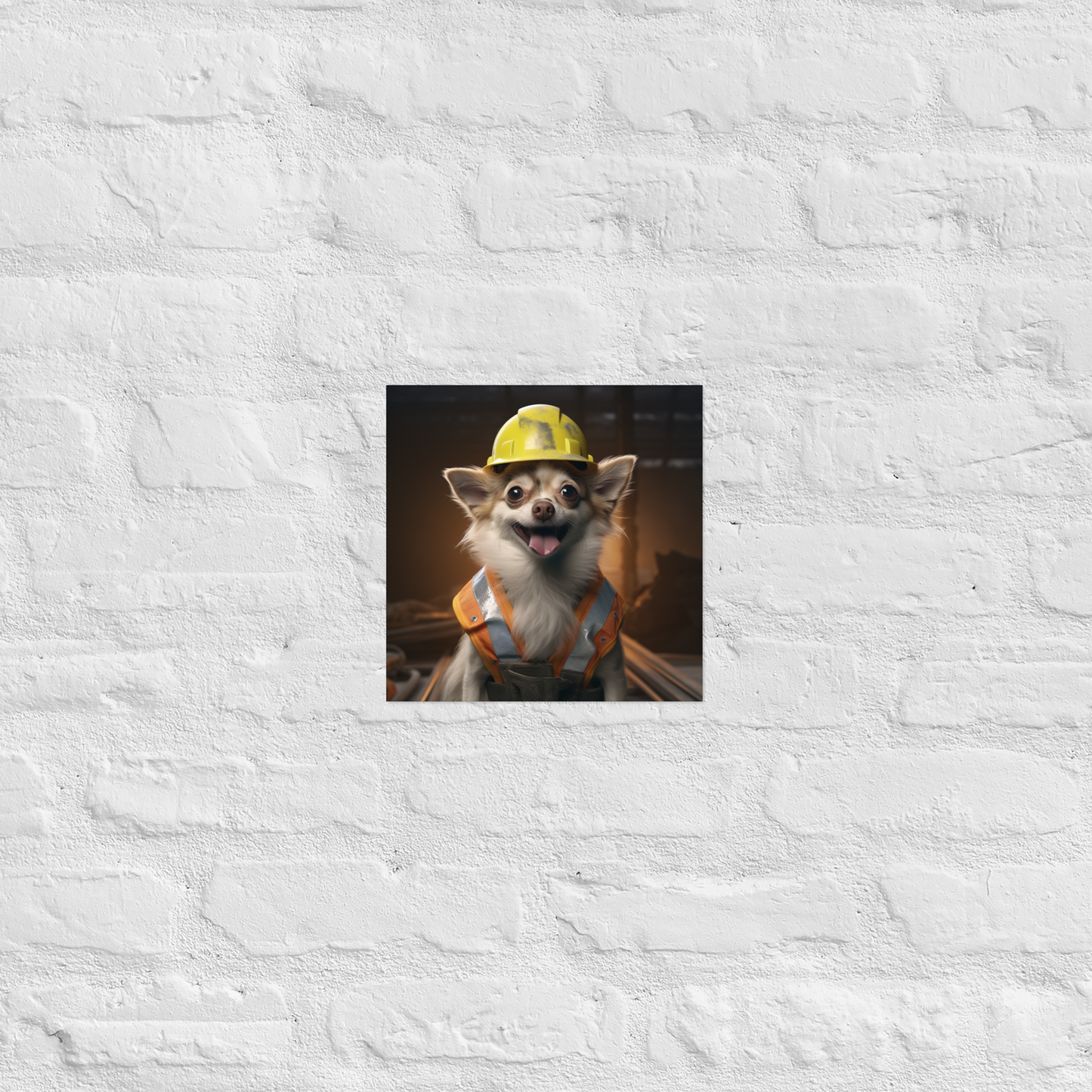 Chihuahua Engineer Poster