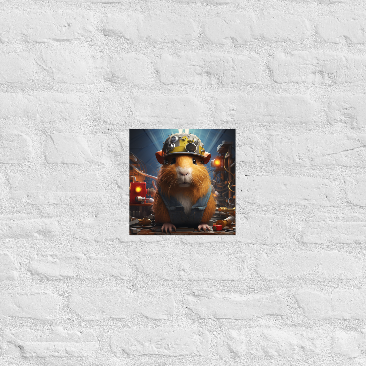 Guinea Pigs Engineer Poster