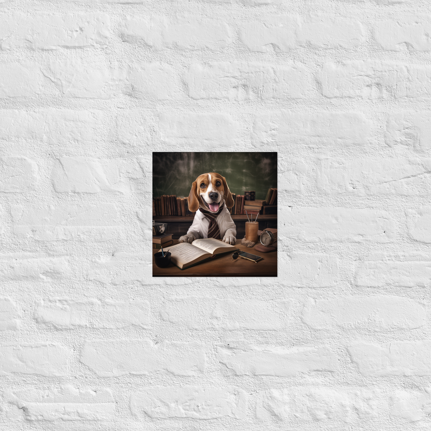 Beagle Teacher Poster