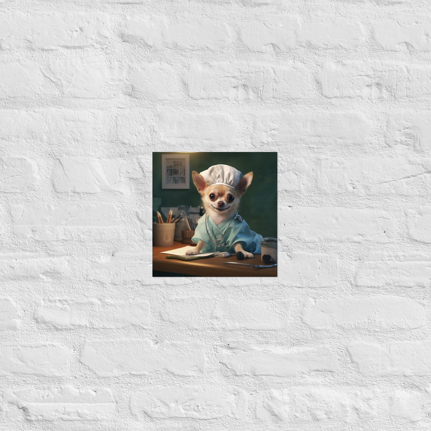 Chihuahua Nurse Poster