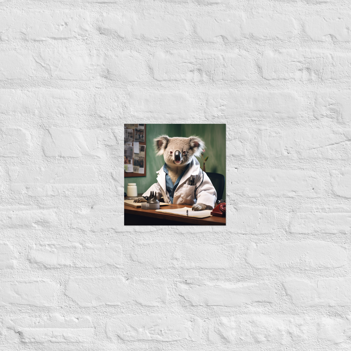 Koala Nurse Poster