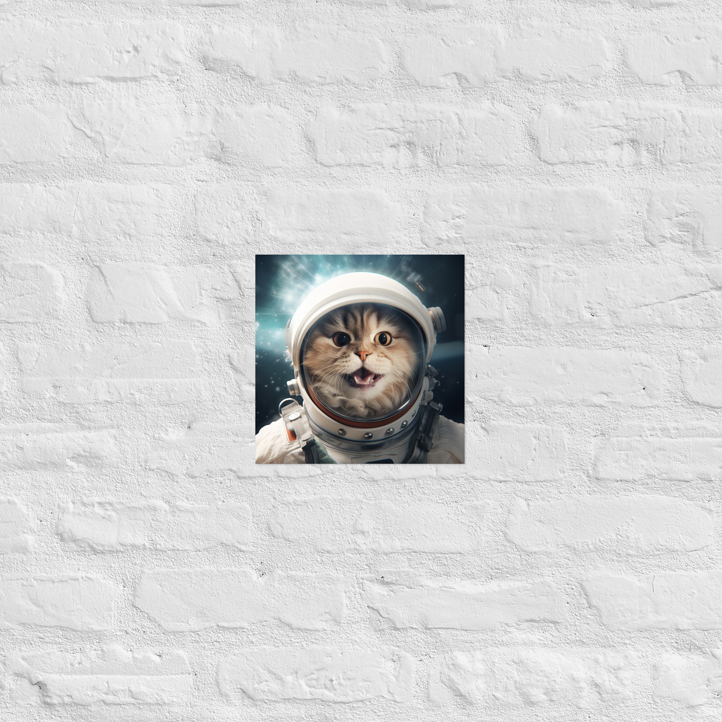 Persian Astronaut Poster