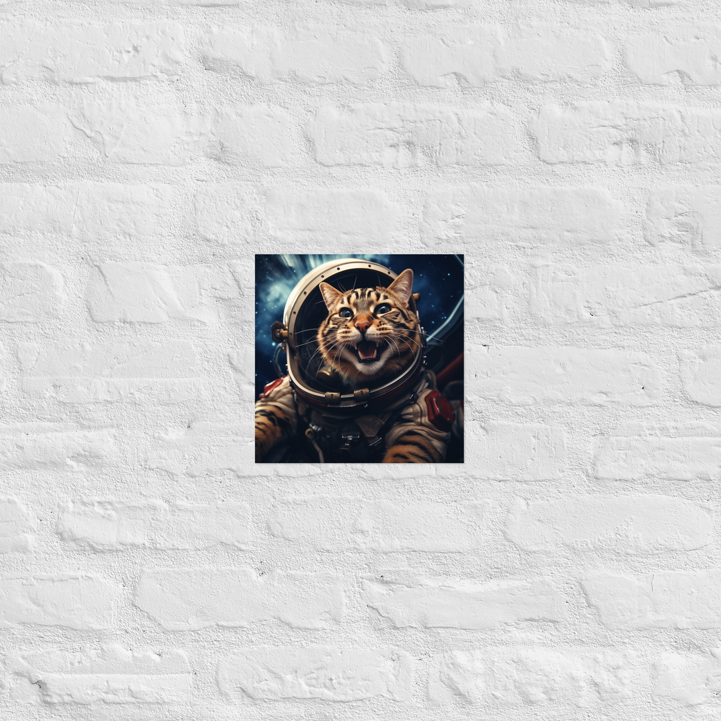 Bengal Astronaut Poster