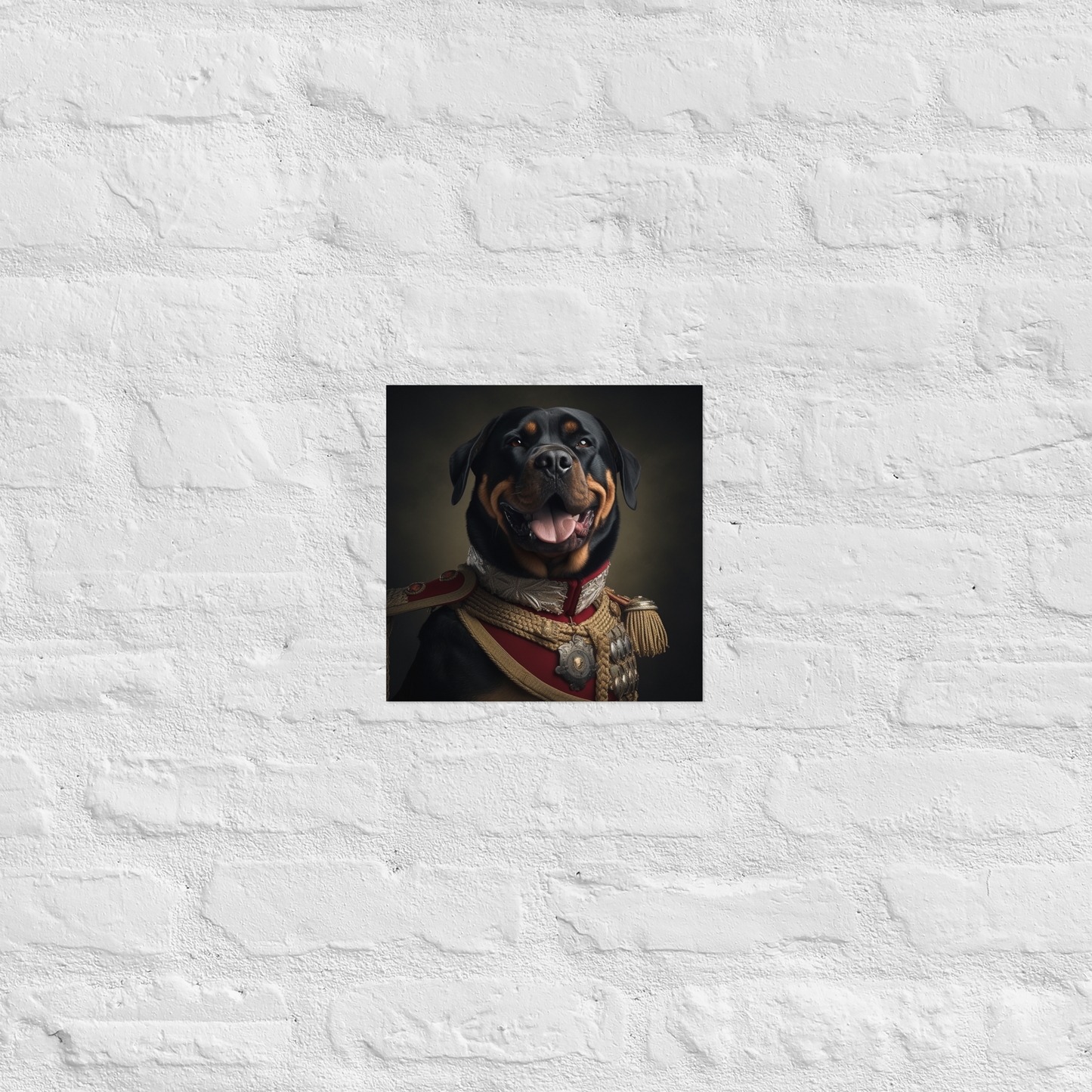 Rottweiler BritishRoyalGuard Poster