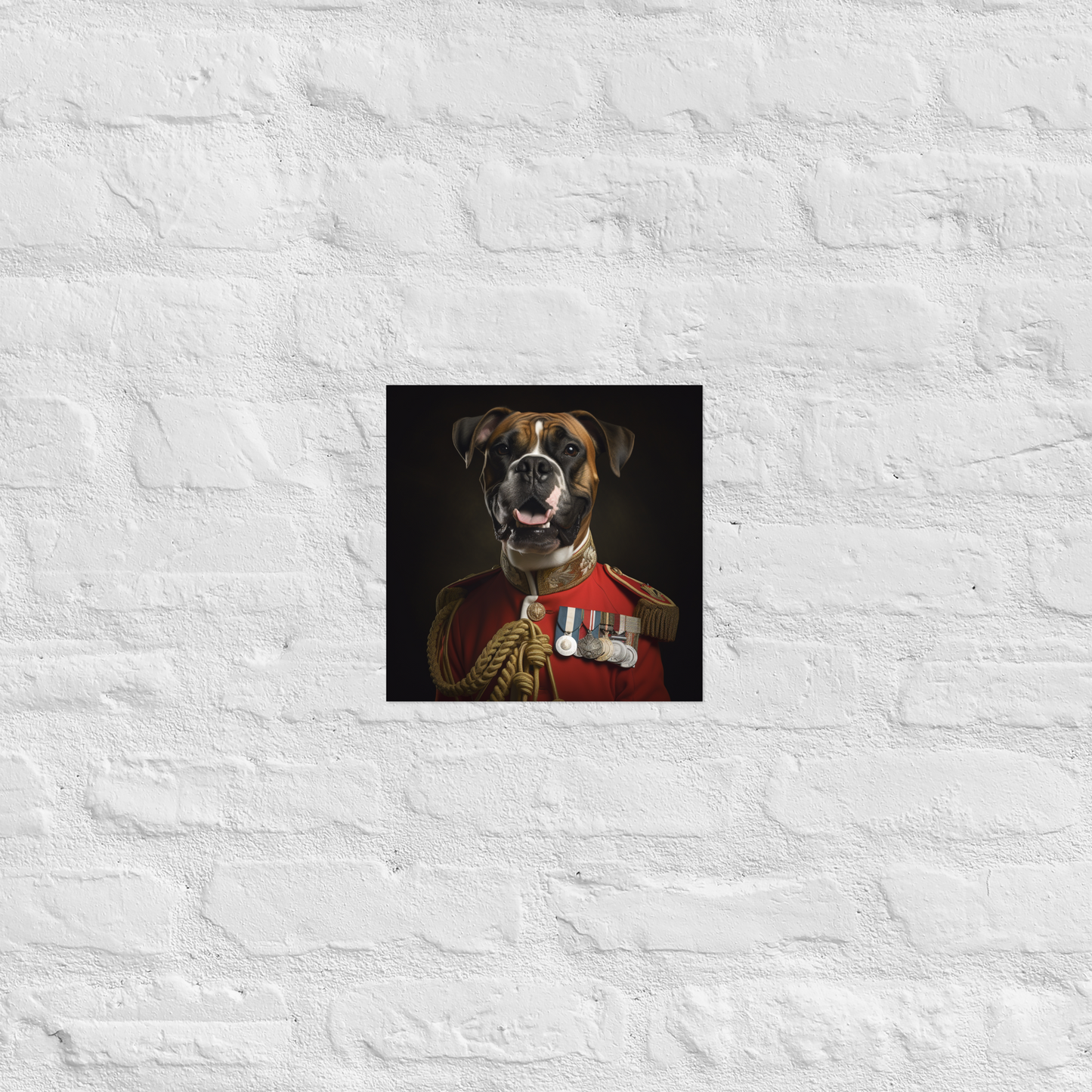 Boxer BritishRoyalGuard Poster