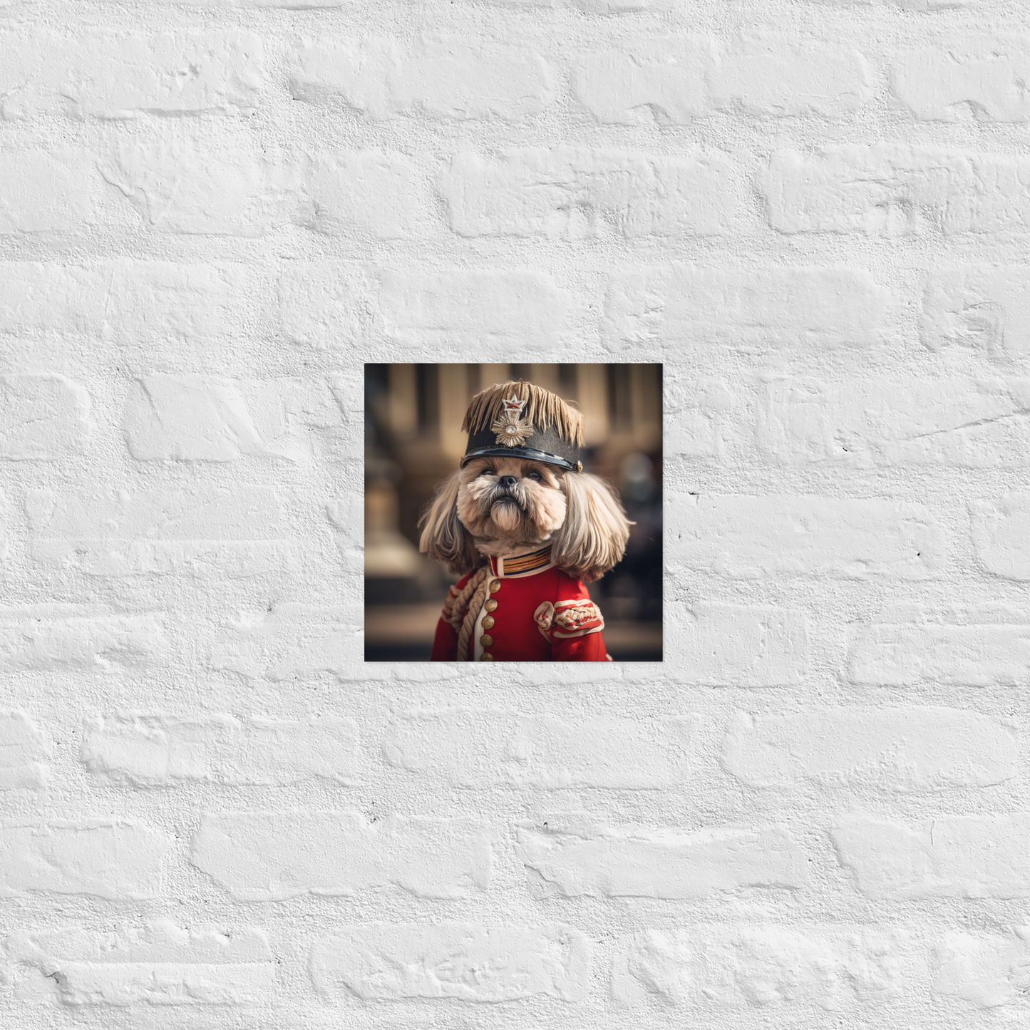 Shih Tzu BritishRoyalGuard Poster