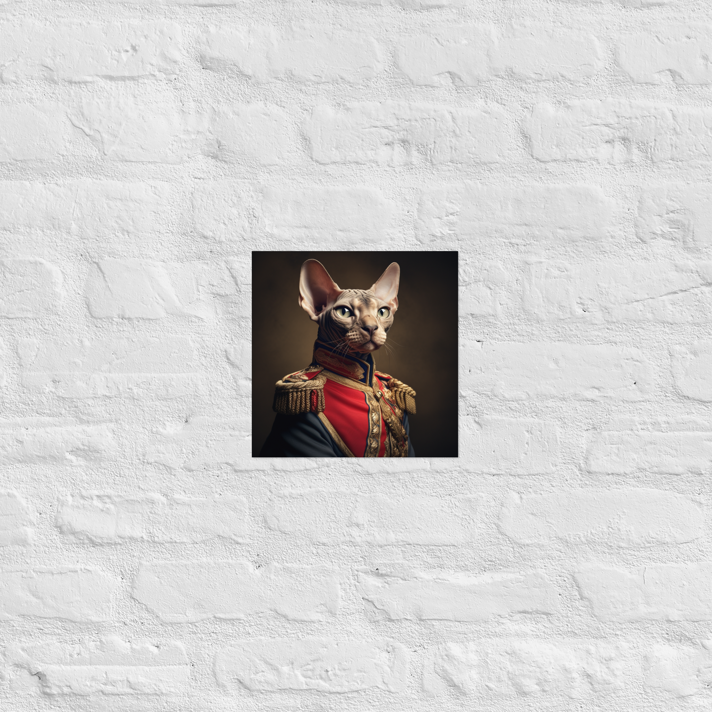 Sphynx BritishRoyalGuard Poster