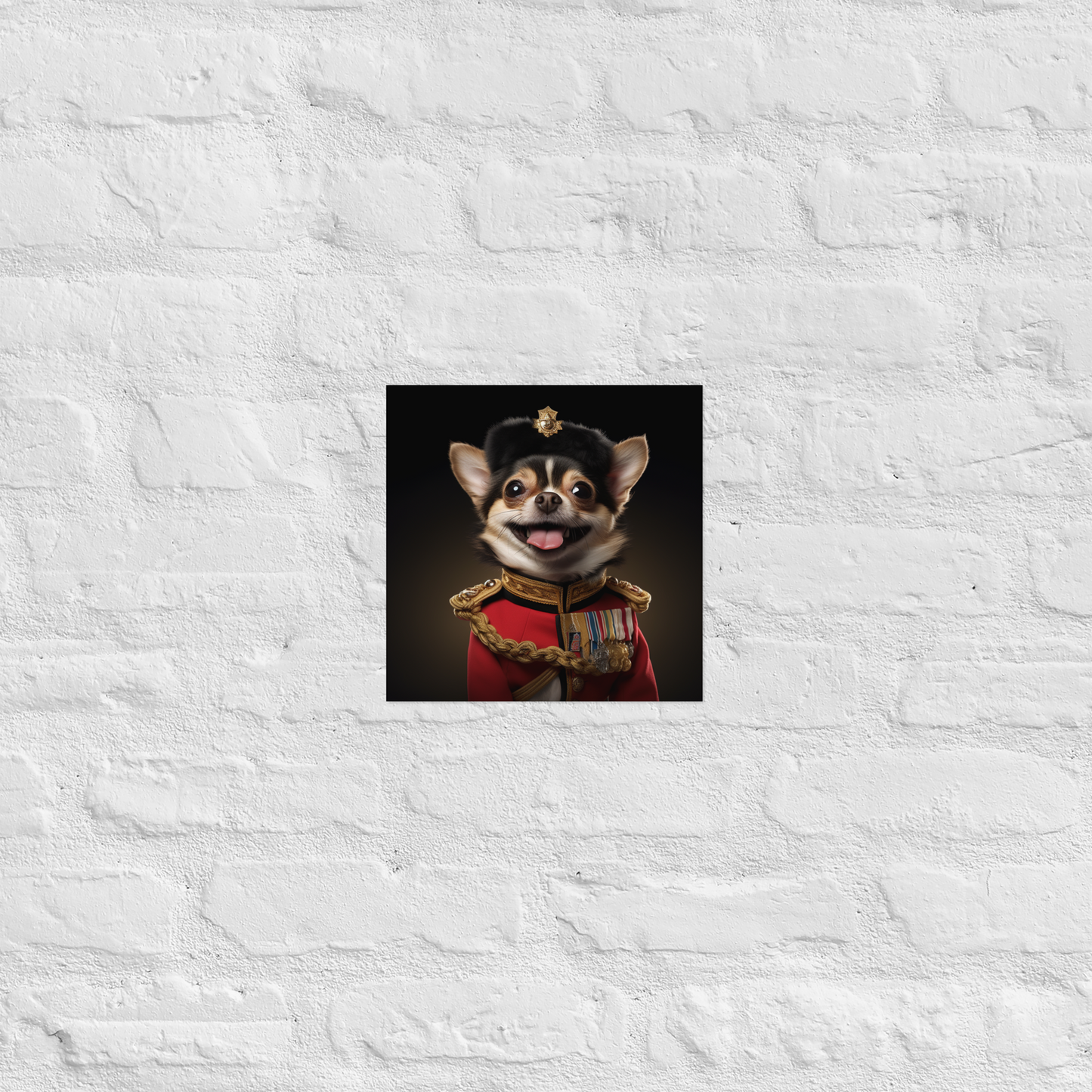 Chihuahua BritishRoyalGuard Poster