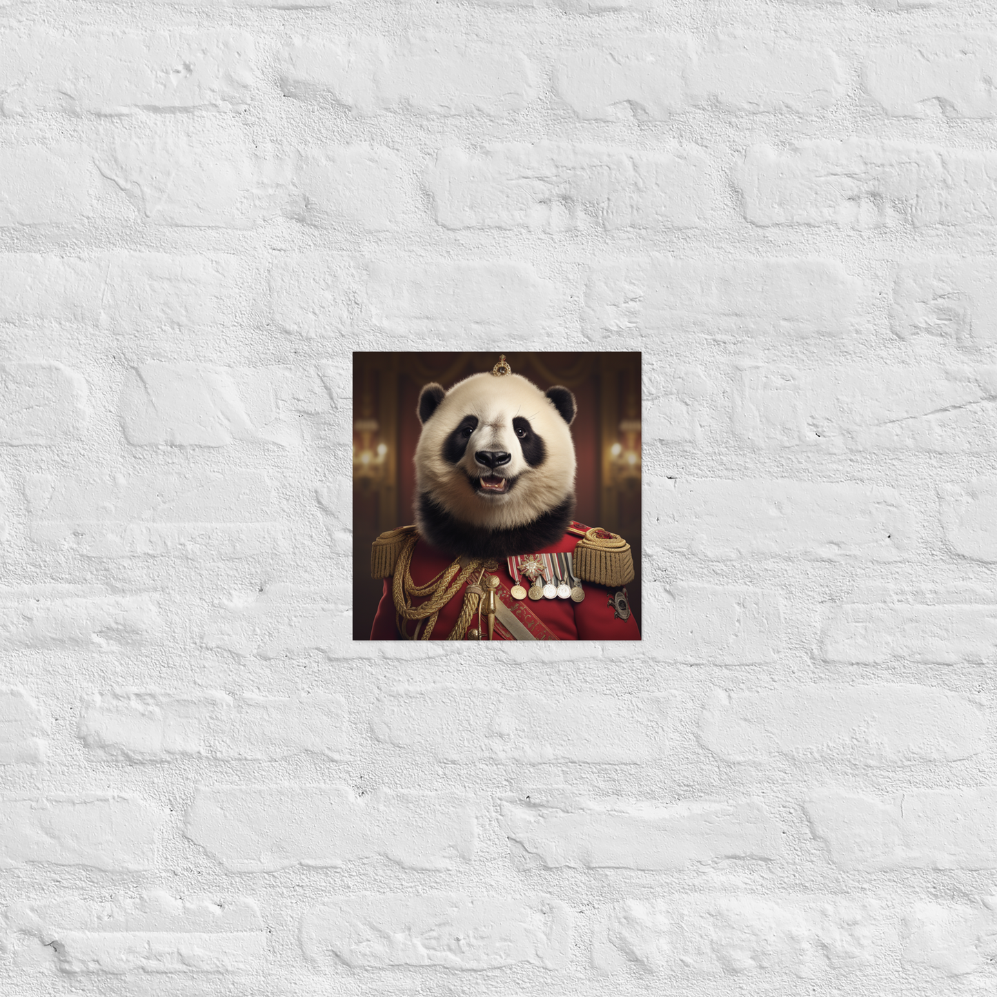 Panda BritishRoyalGuard Poster