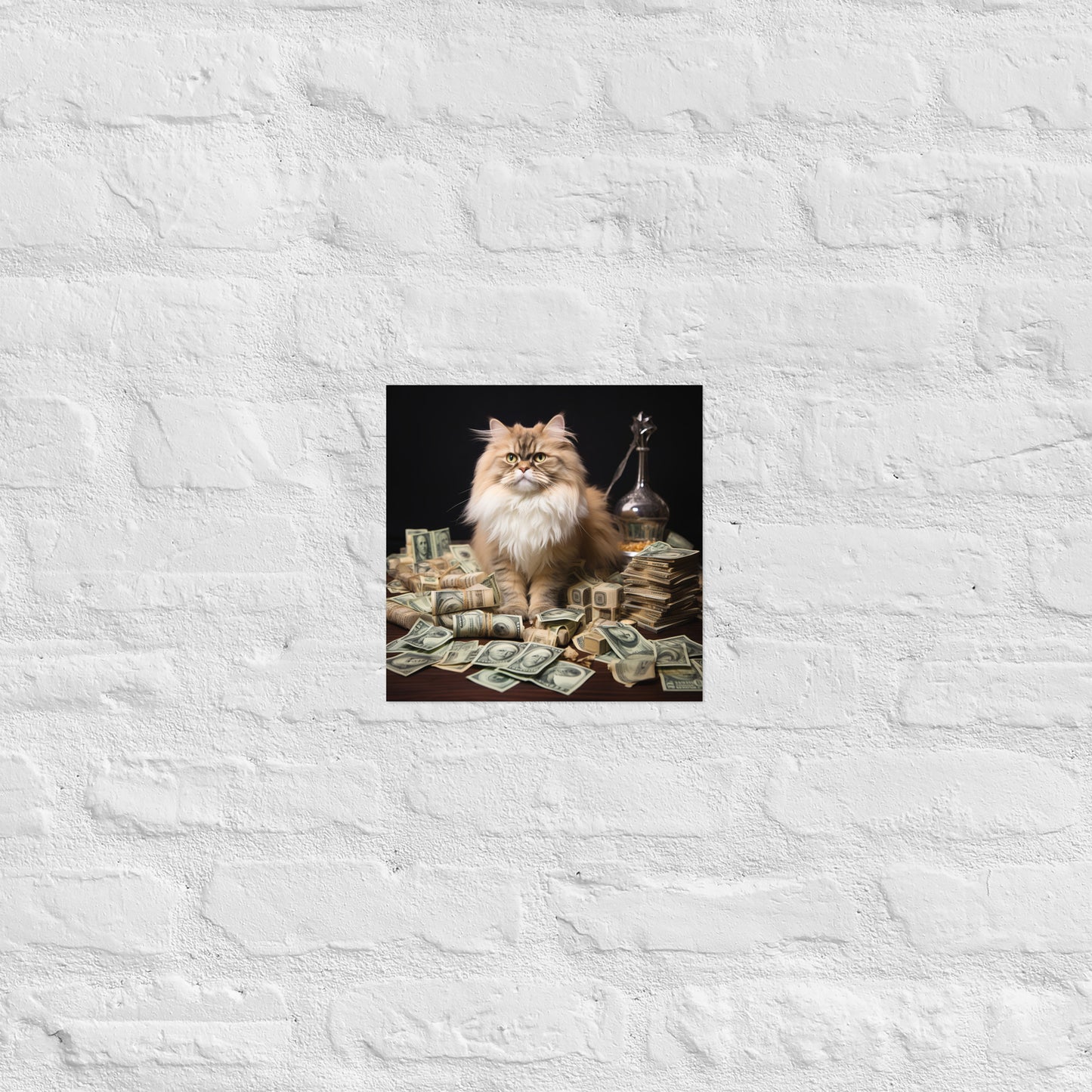 Maine Coon Millionaire Poster