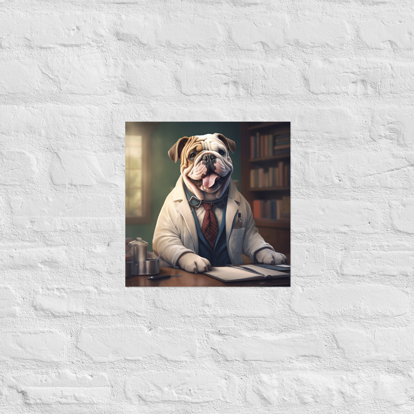 Bulldog Doctor Poster