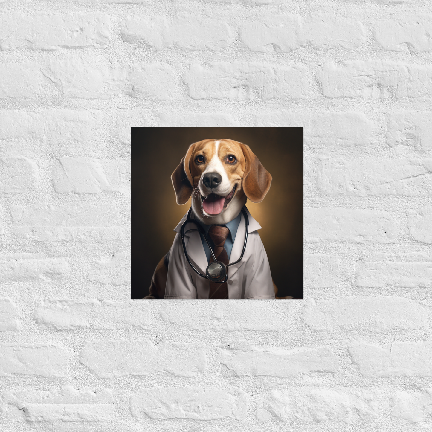 Beagle Doctor Poster