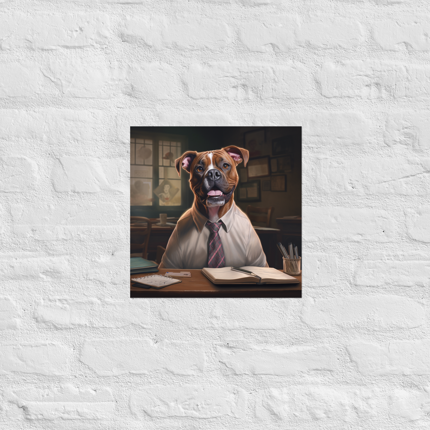 Boxer Lawyer Poster