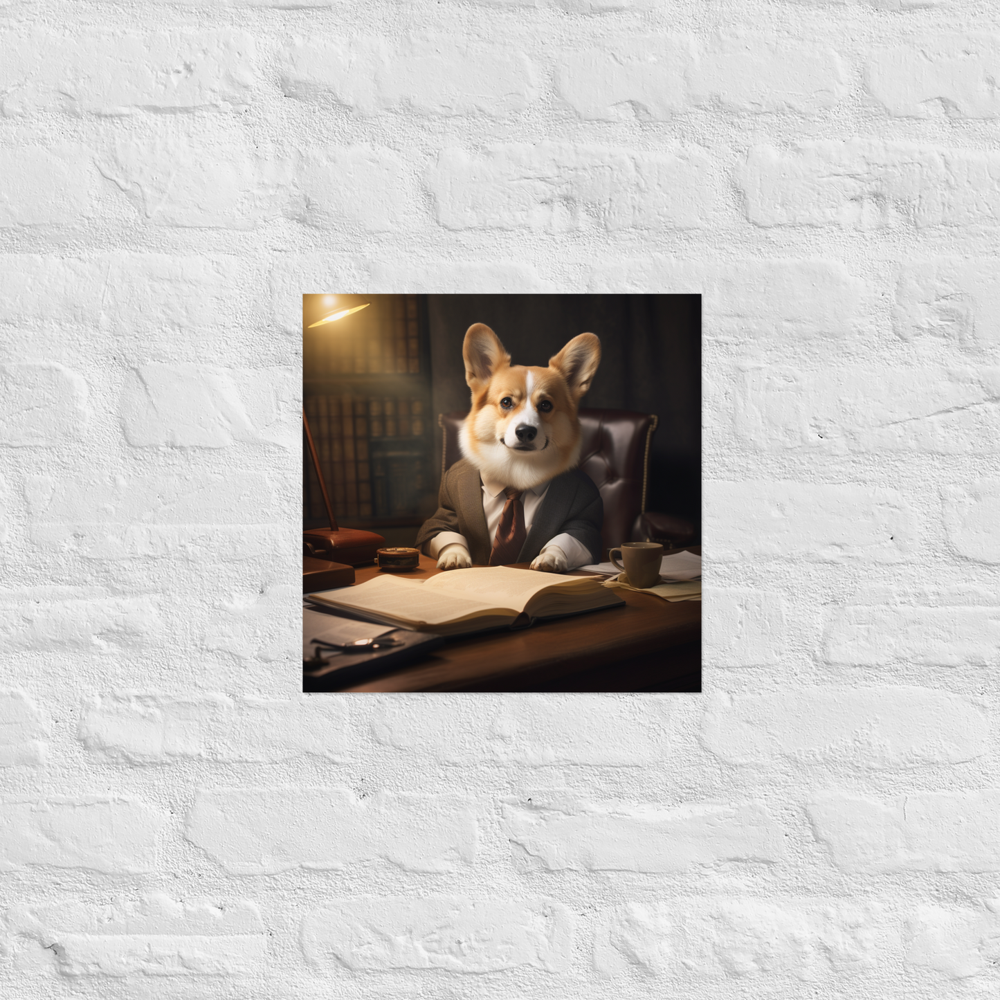 Pembroke Welsh Corgi Lawyer Poster