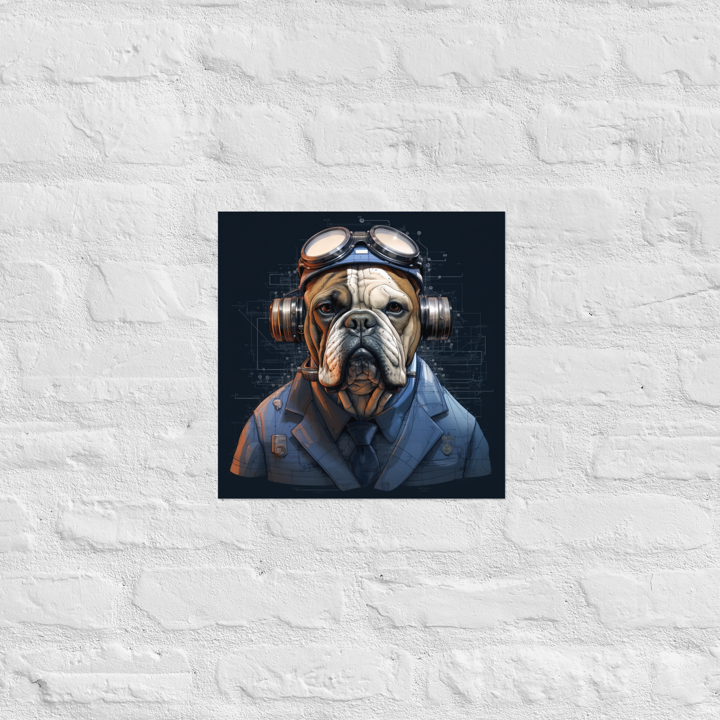 Bulldog Engineer Poster