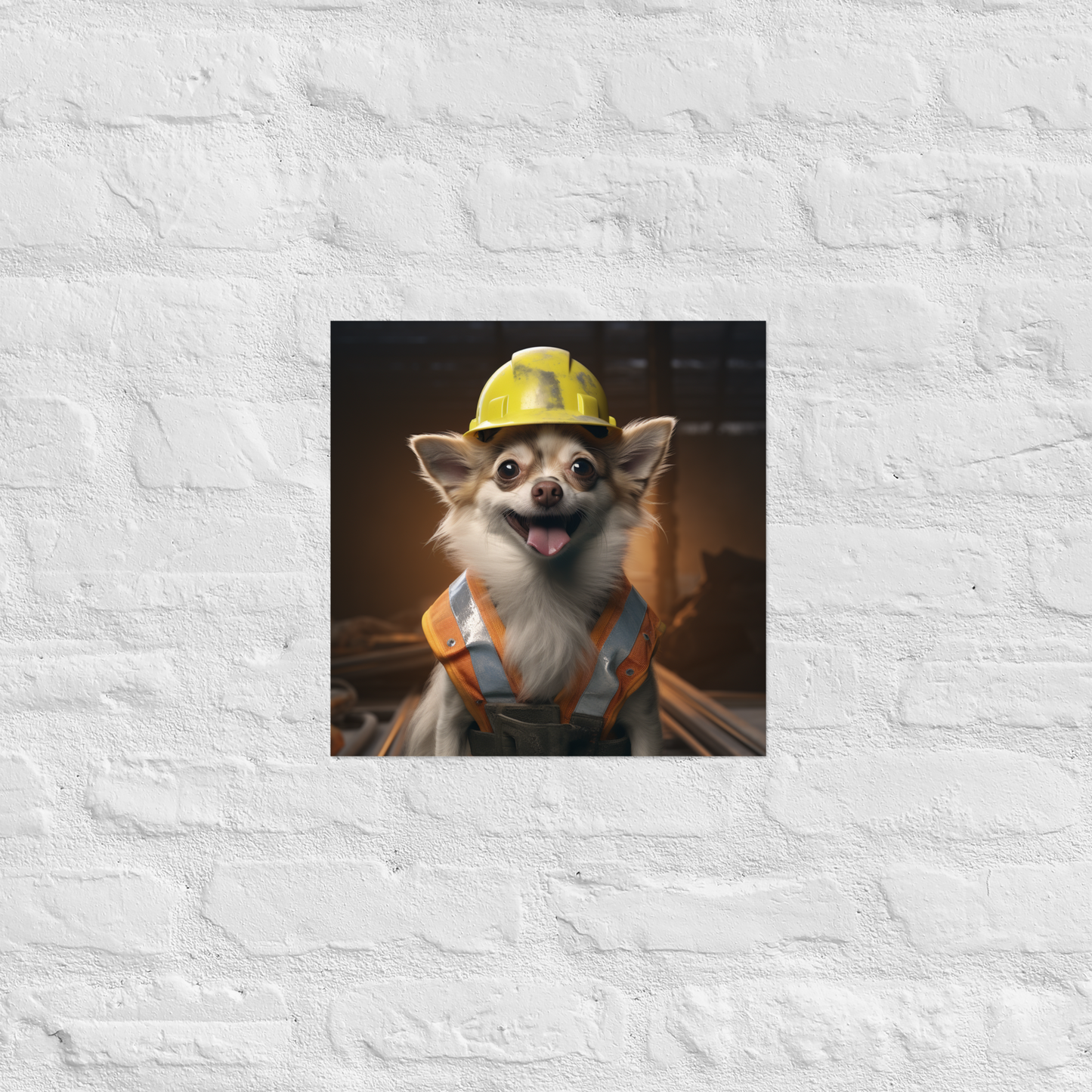 Chihuahua Engineer Poster