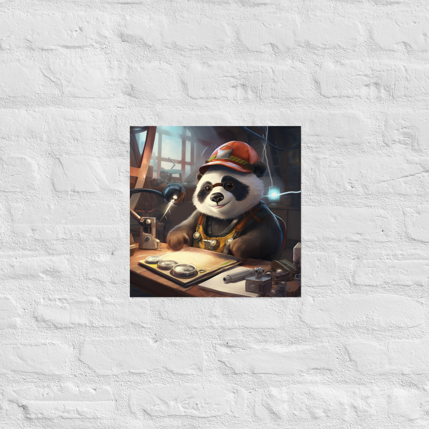 Panda Engineer Poster