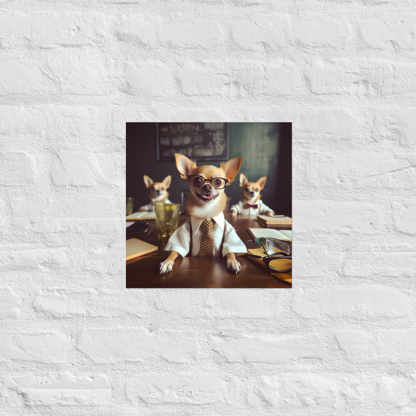 Chihuahua Teacher Poster