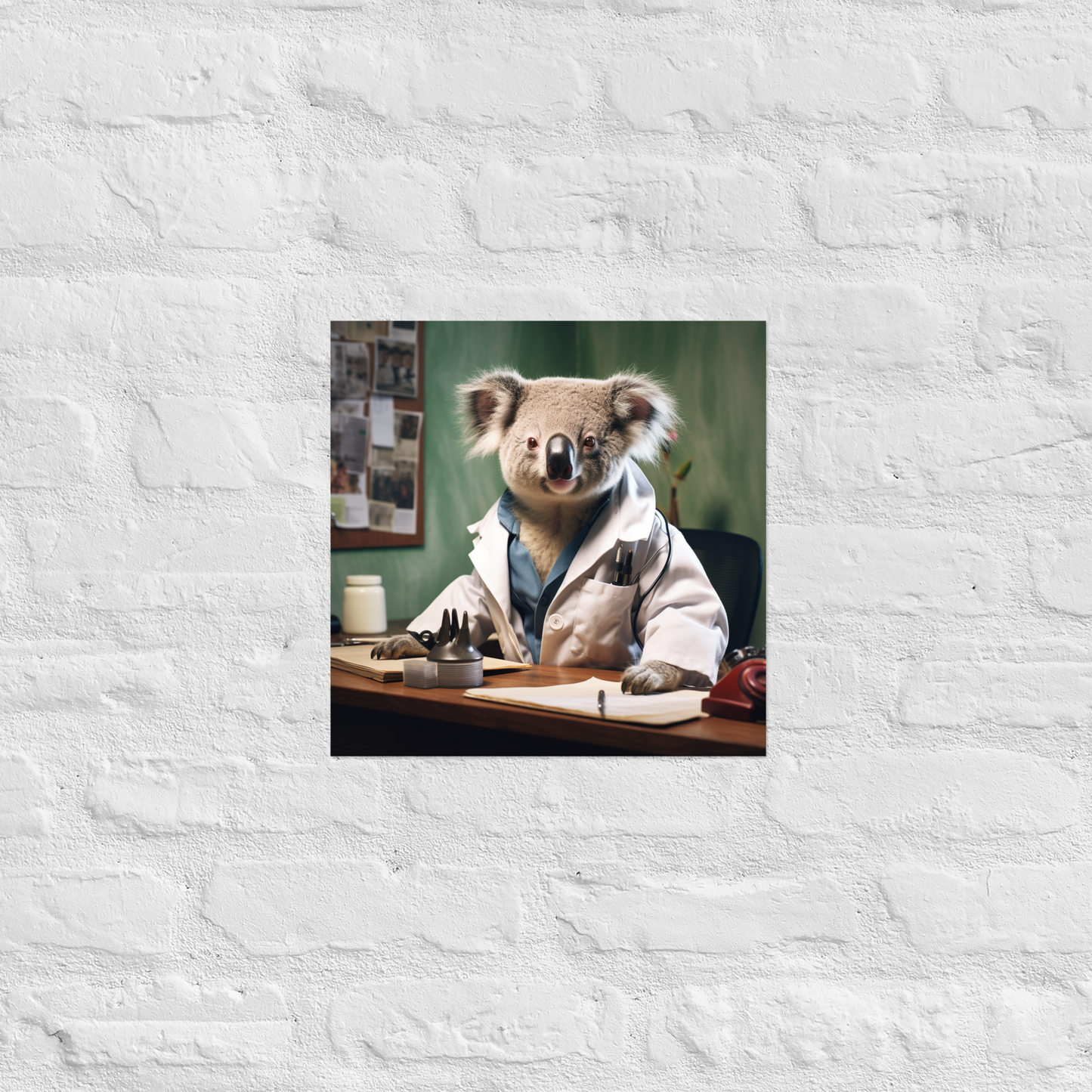 Koala Nurse Poster