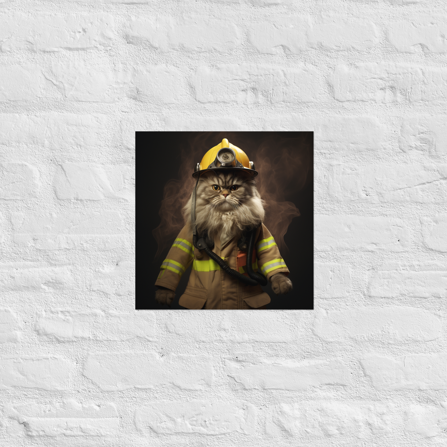 Persian Firefighter Poster