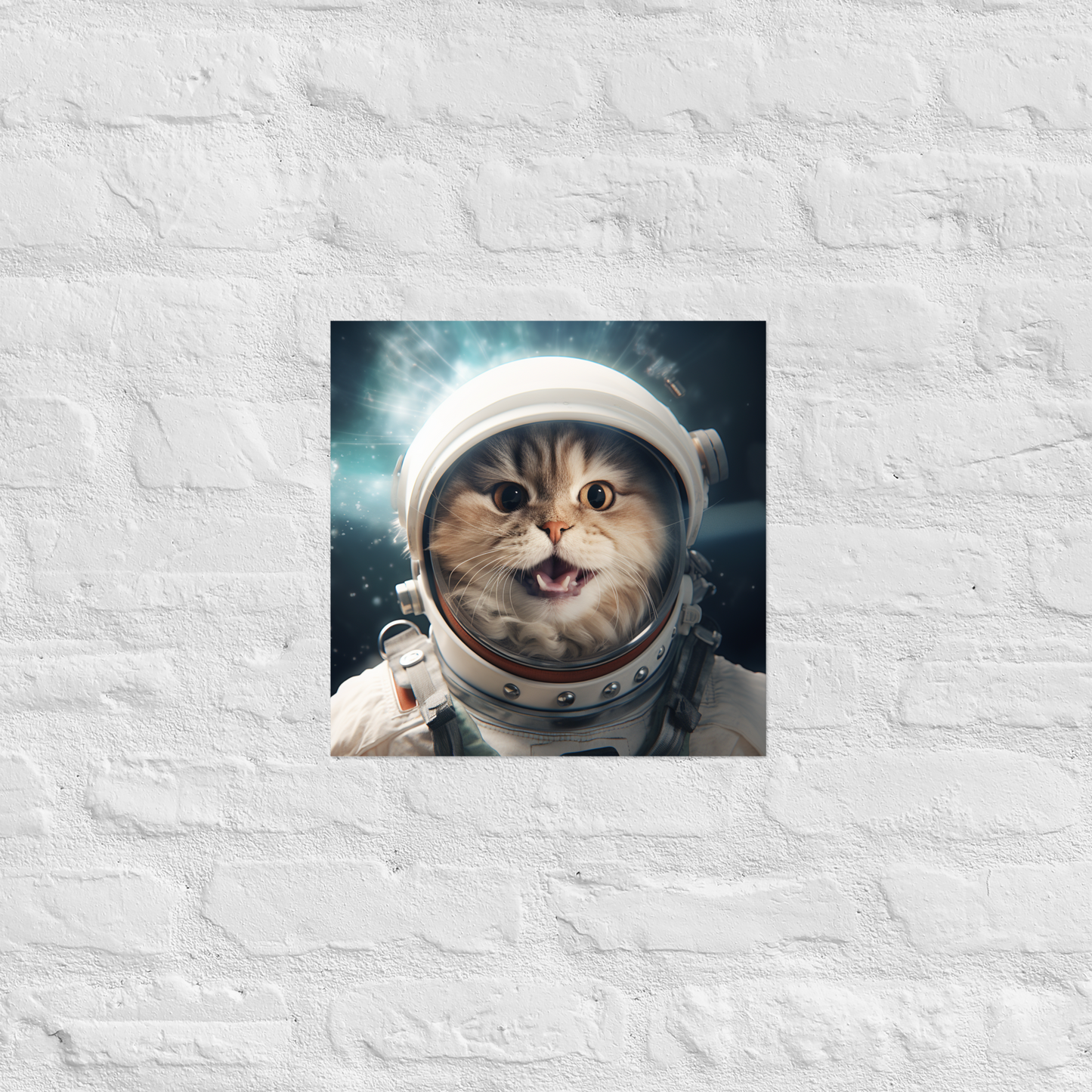 Persian Astronaut Poster