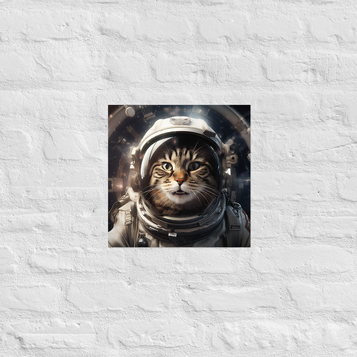 Bengal Astronaut Poster