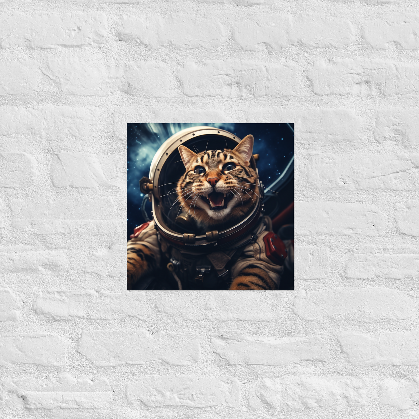 Bengal Astronaut Poster