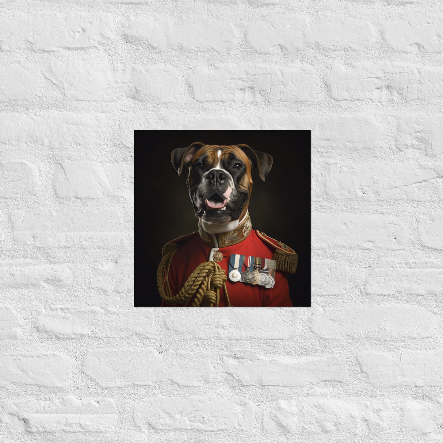 Boxer BritishRoyalGuard Poster