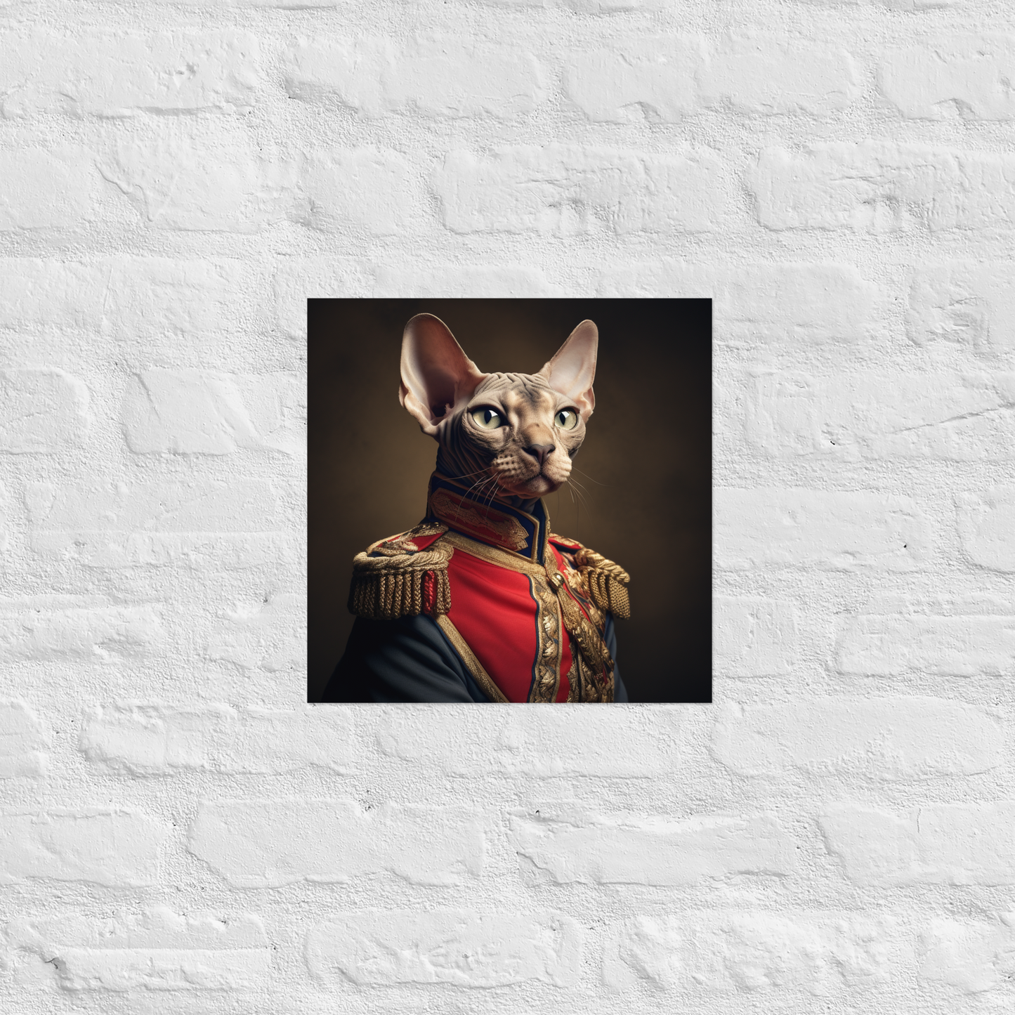 Sphynx BritishRoyalGuard Poster