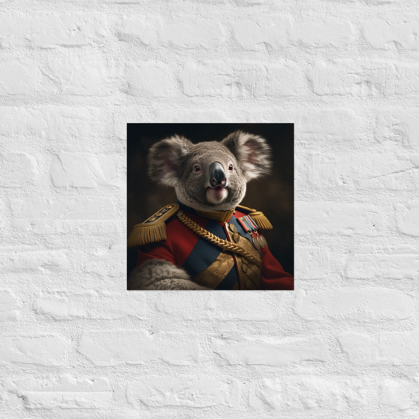 Koala BritishRoyalGuard Poster