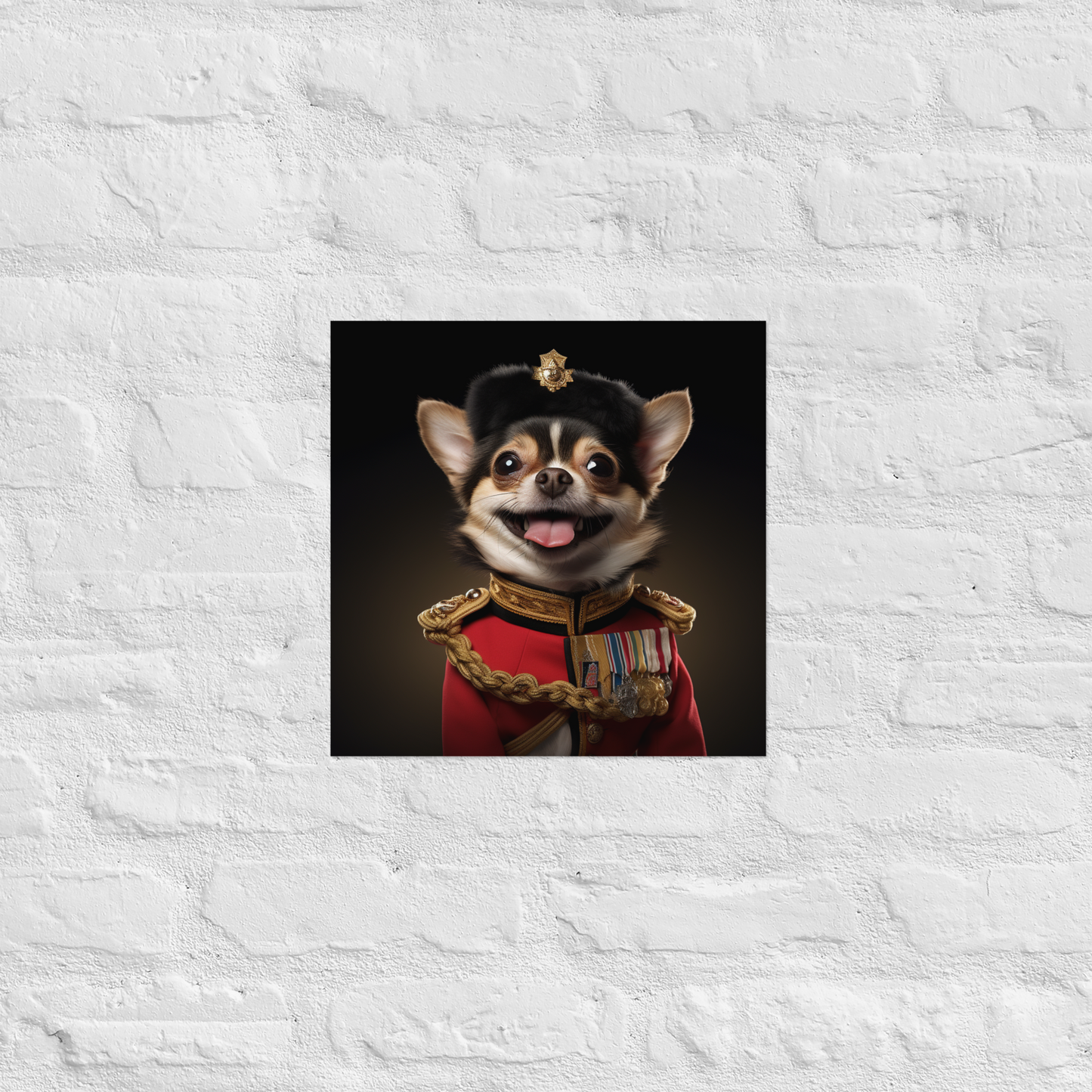 Chihuahua BritishRoyalGuard Poster