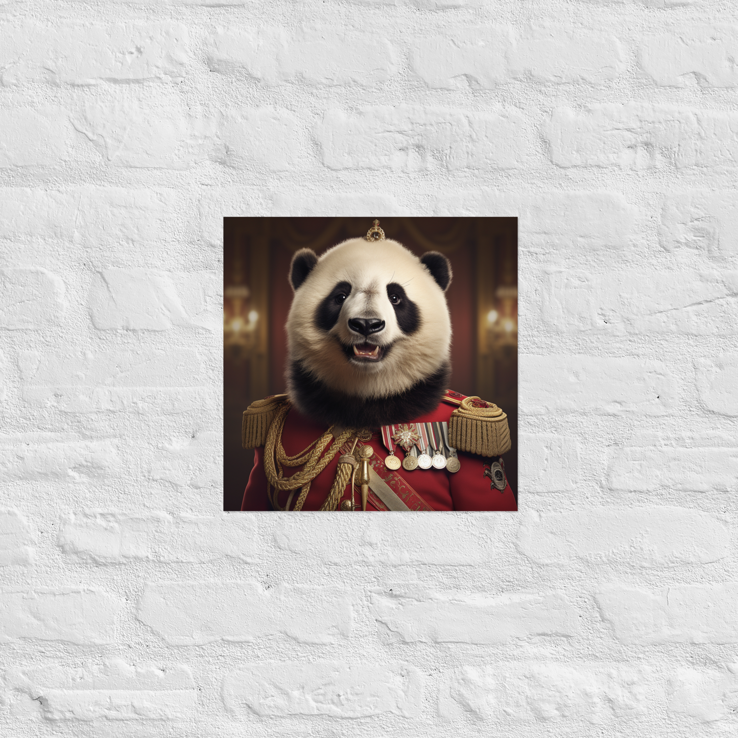 Panda BritishRoyalGuard Poster