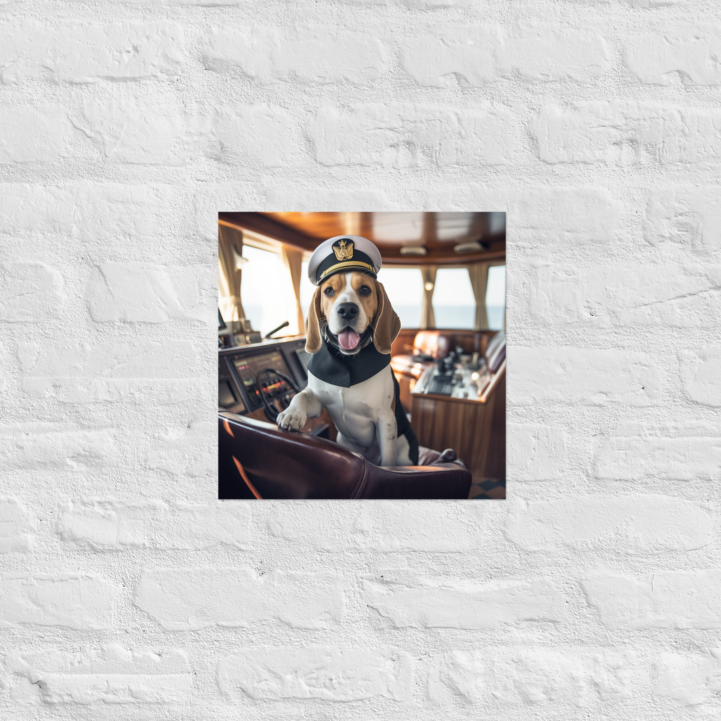 Beagle CruiseShipCaptain Poster