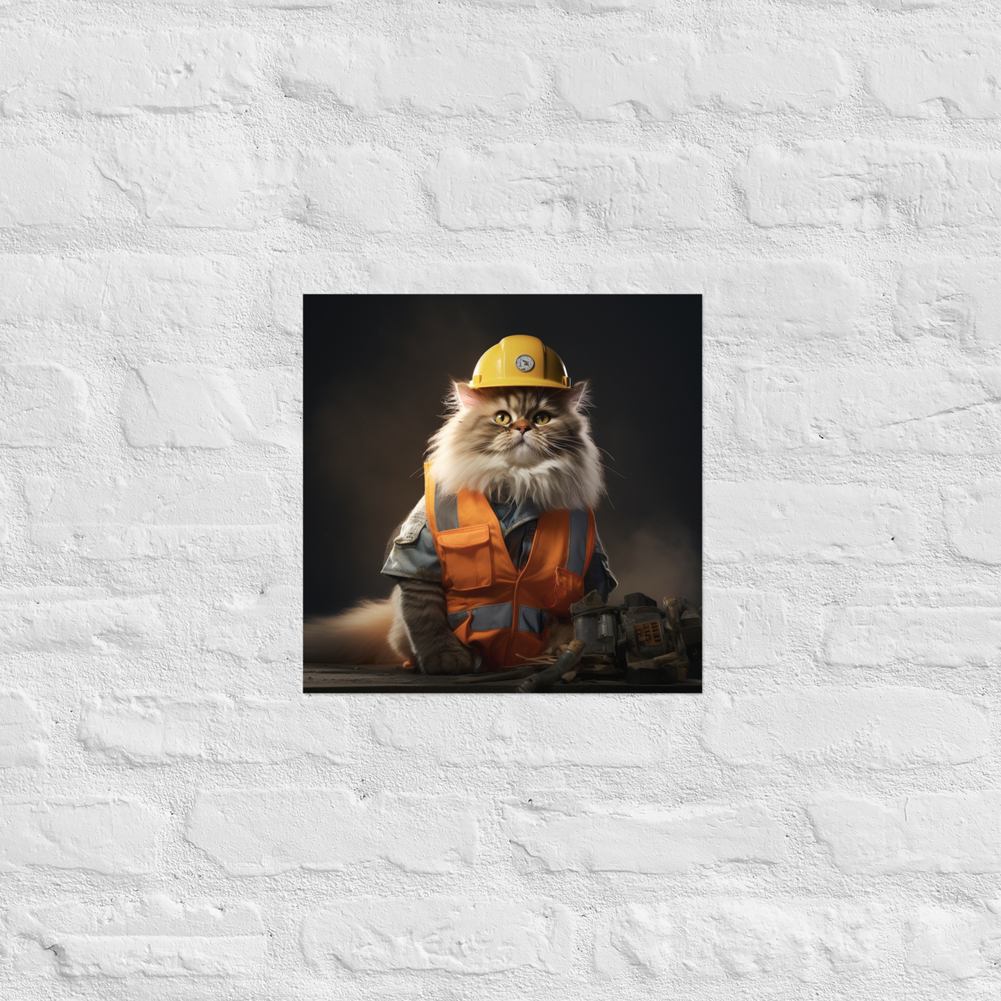 Persian ConstructionWorker Poster