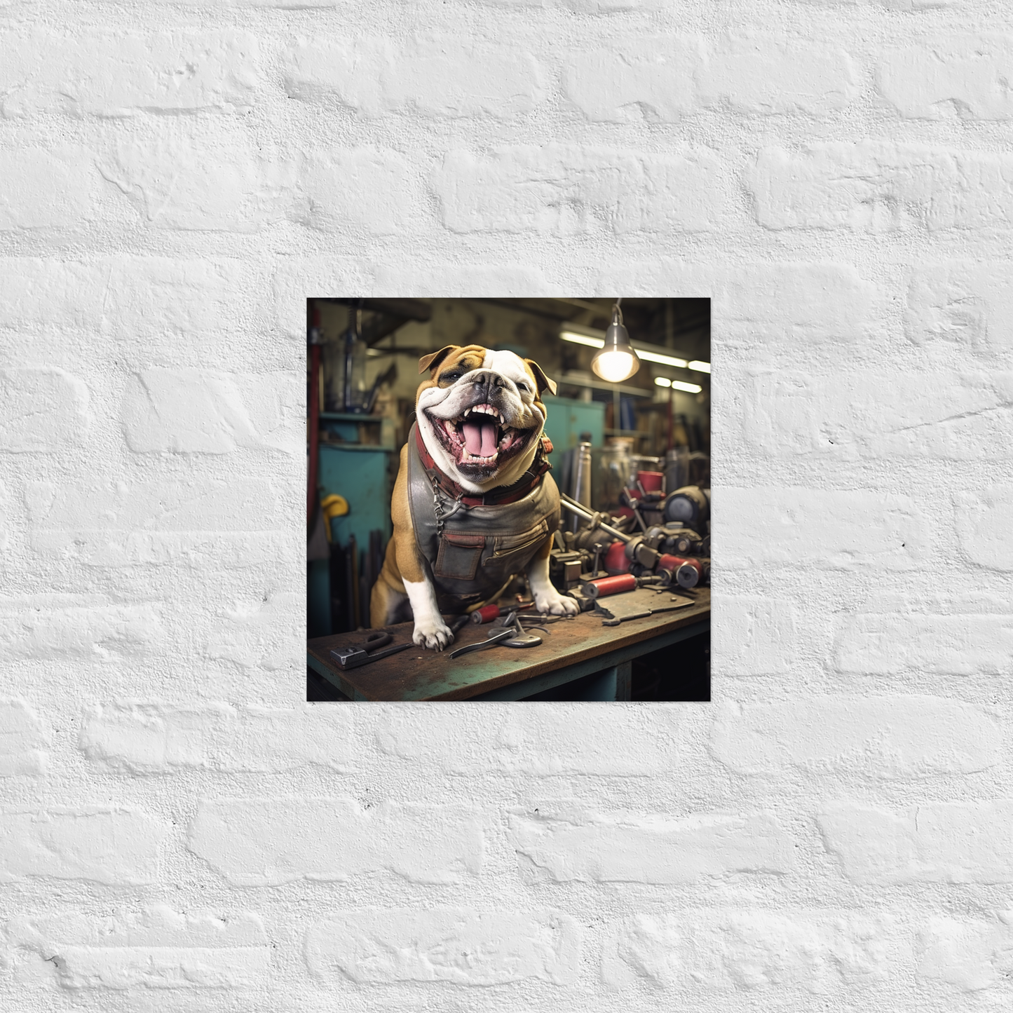 Bulldog AutoMechanic Poster