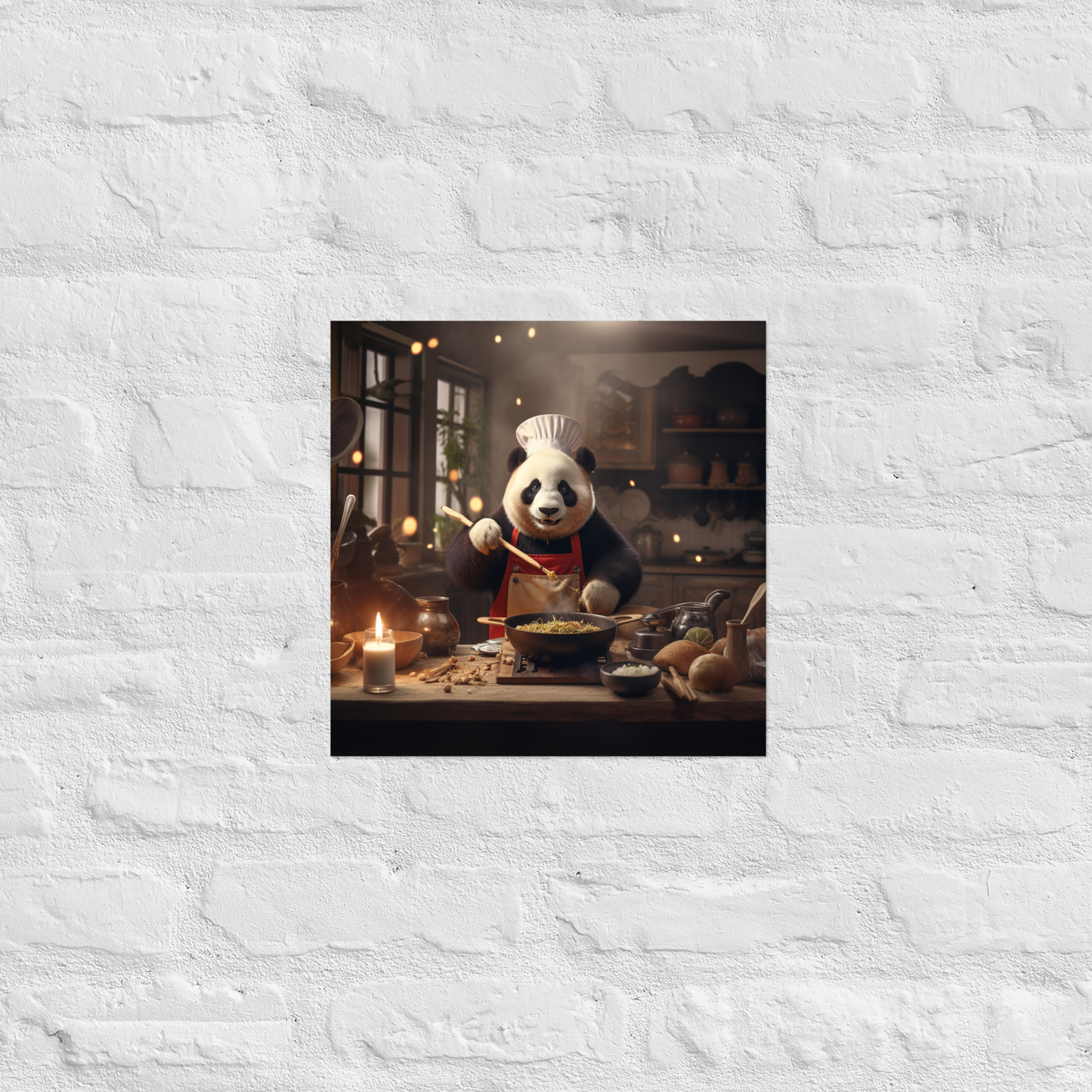 Panda Chef Poster