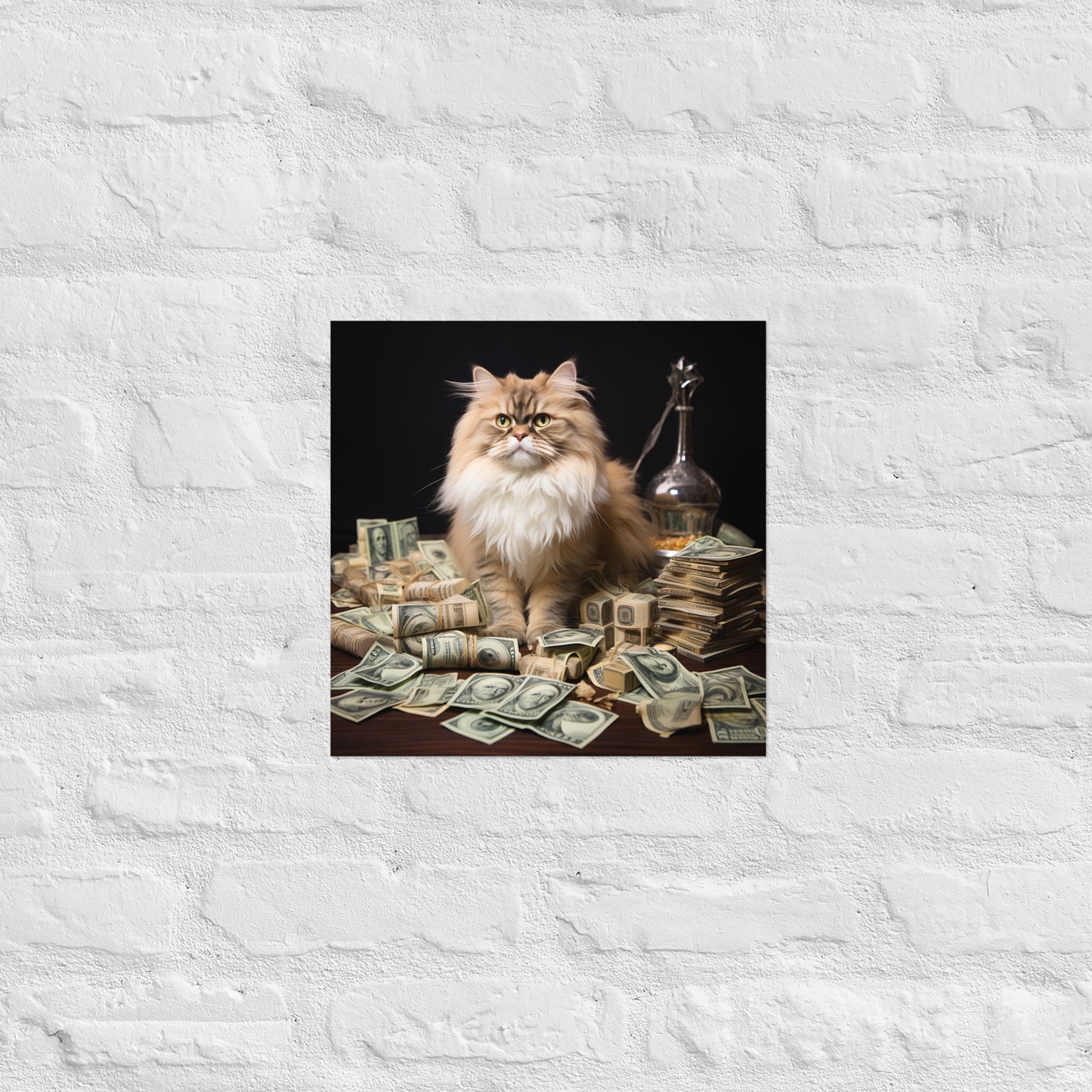 Maine Coon Millionaire Poster