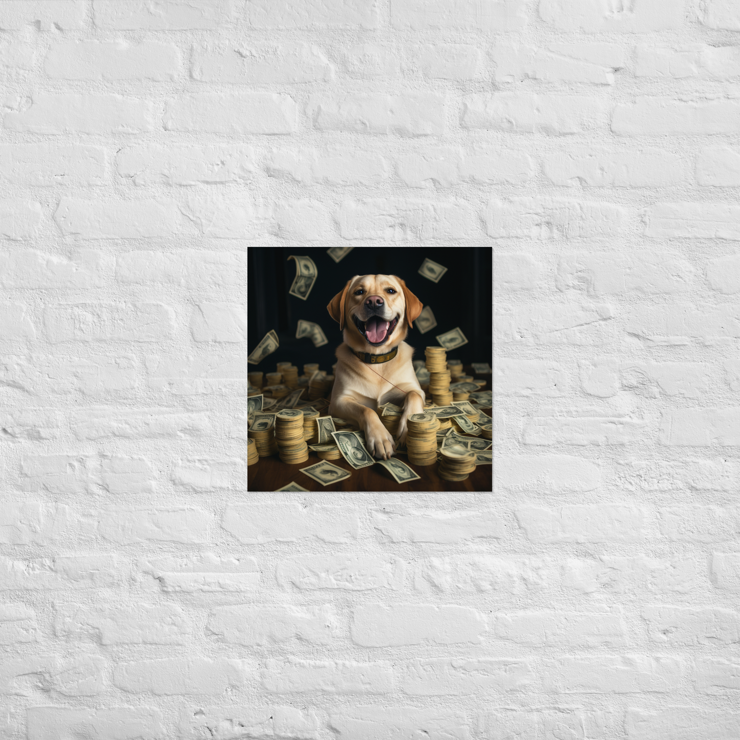 Labrador Retriever Millionaire Poster