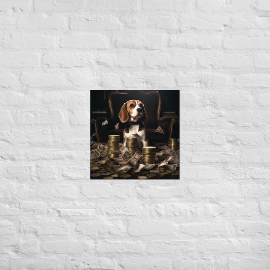 Beagle Millionaire Poster