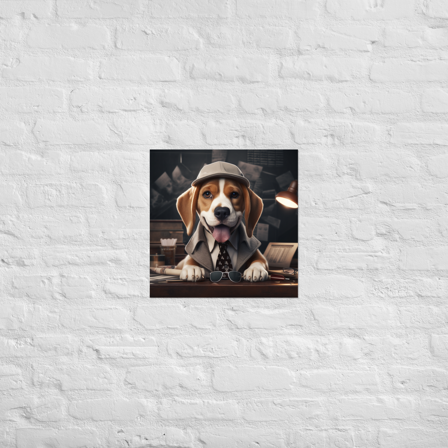 Beagle Detective Poster