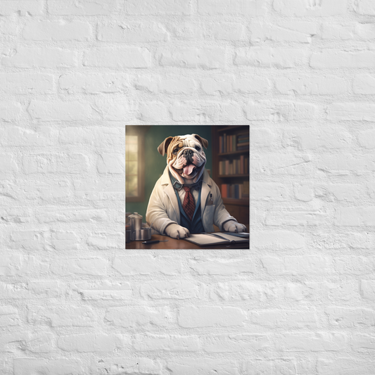 Bulldog Doctor Poster