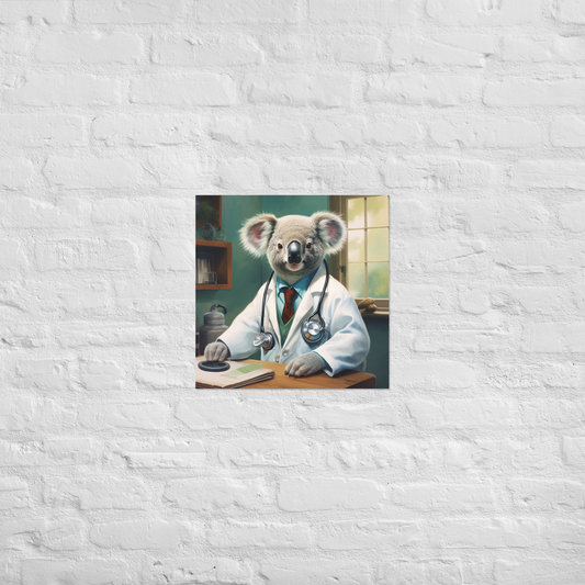 Koala Doctor Poster