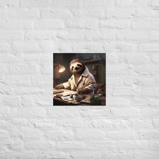 Sloth Doctor Poster