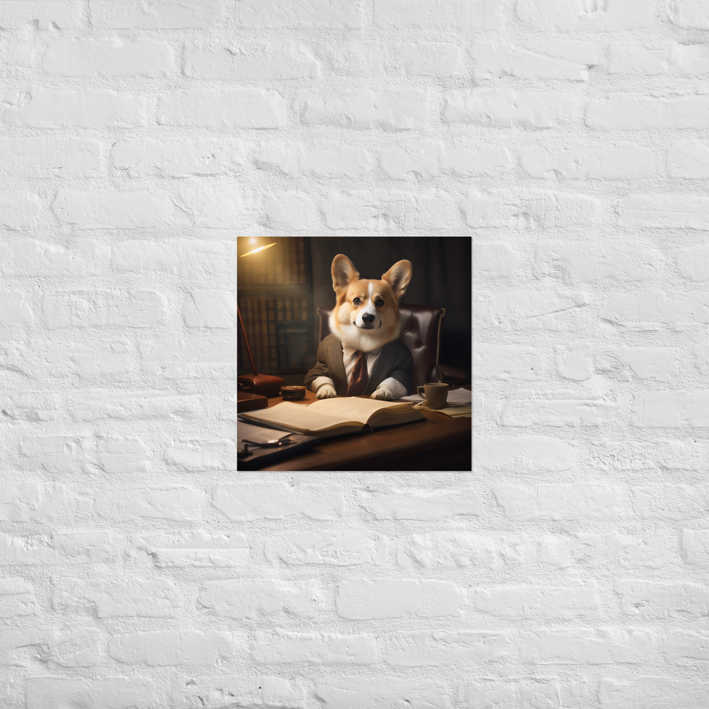 Pembroke Welsh Corgi Lawyer Poster