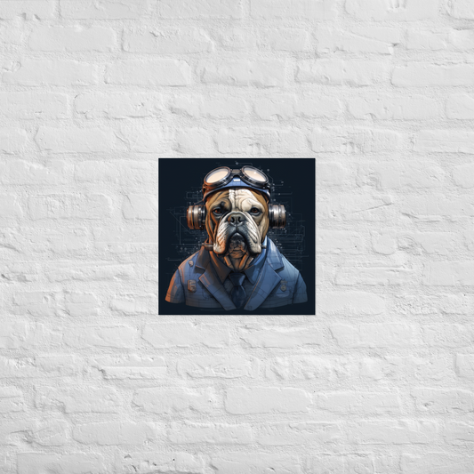 Bulldog Engineer Poster
