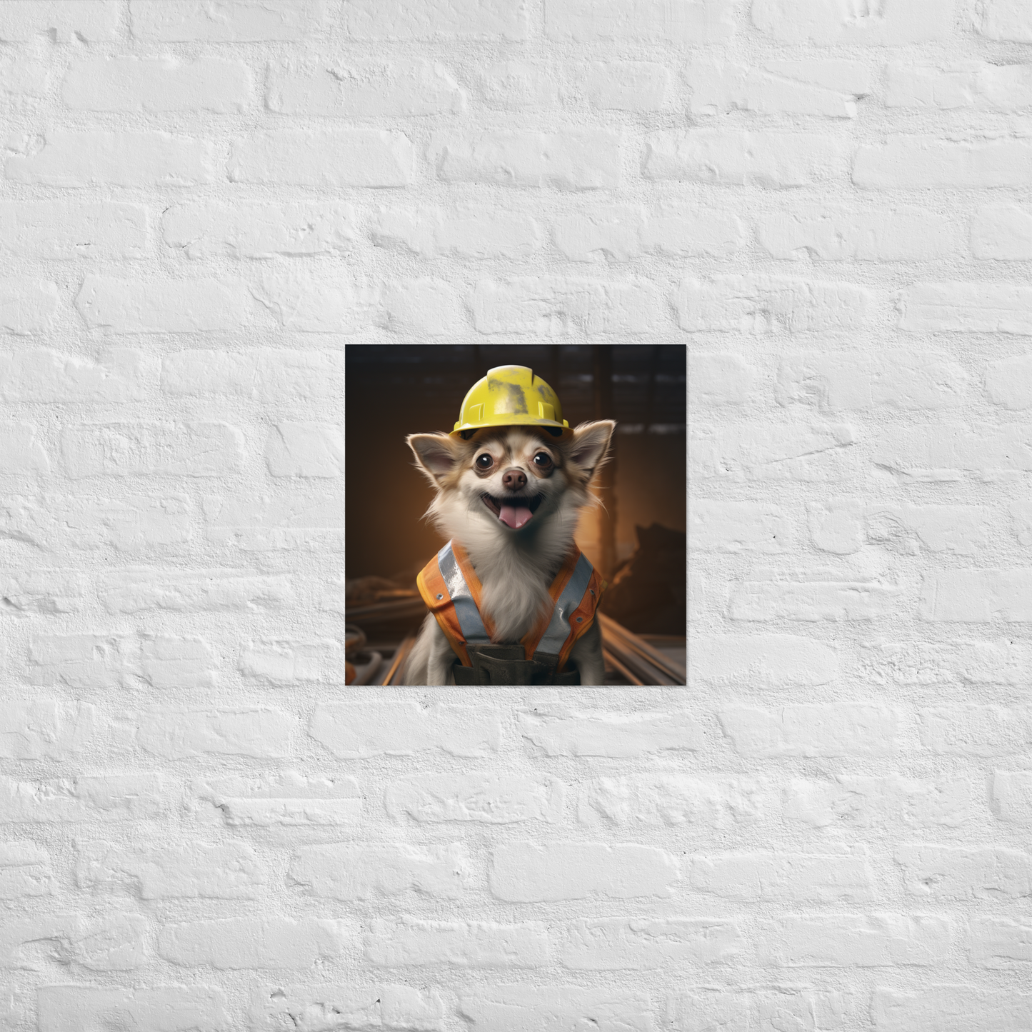 Chihuahua Engineer Poster