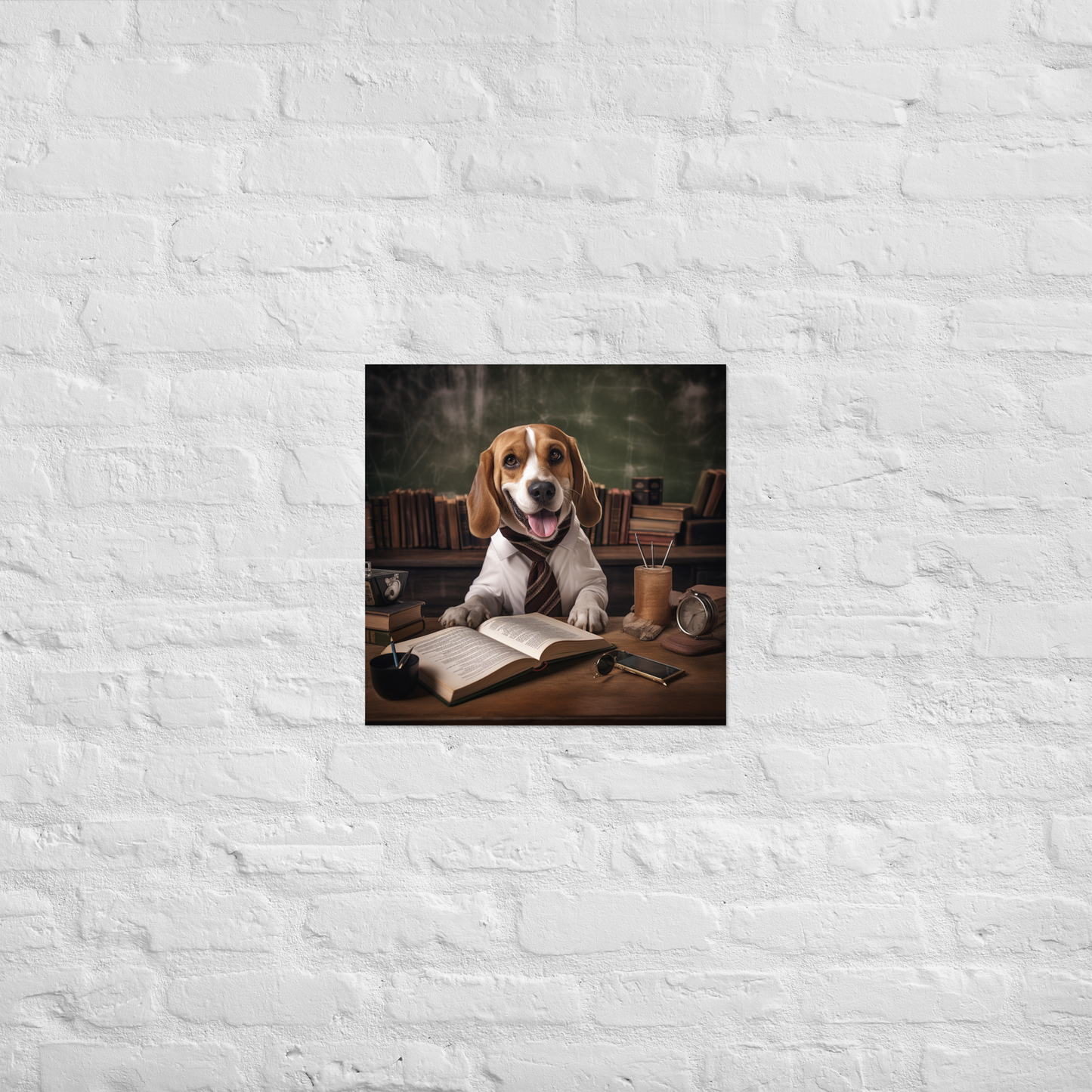 Beagle Teacher Poster