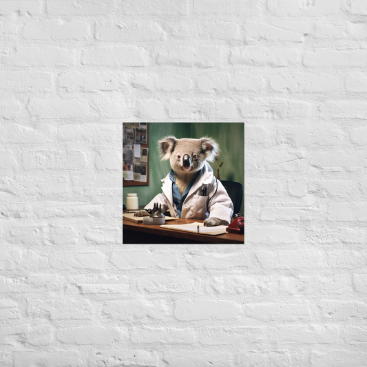 Koala Nurse Poster
