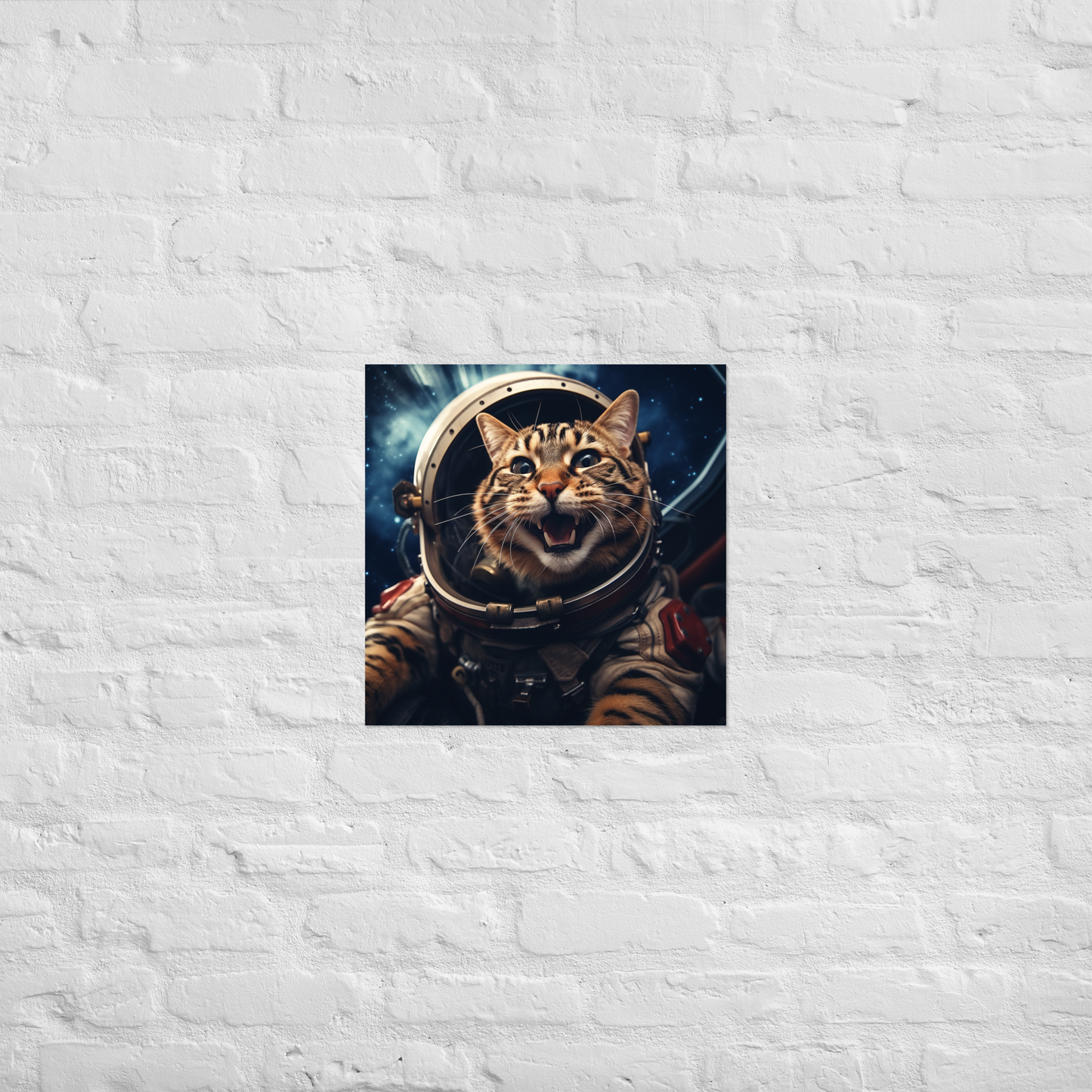 Bengal Astronaut Poster